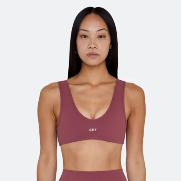 SET Active SPORTBODY® Dip Bra in Canyon - Picture 1 of 7